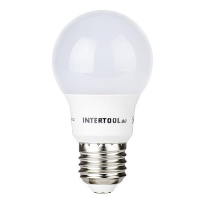 Світлодіодна лампа LED 7 Вт, E27, 220 В INTERTOOL LL-0003 LL-0003 фото