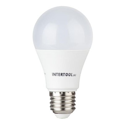 Світлодіодна лампа LED 12 Вт, E27, 220 В INTERTOOL LL-0015 LL-0015 фото