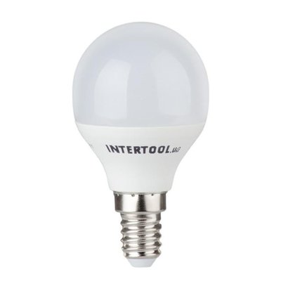 Світлодіодна лампа LED 5 Вт, E14, 220 В INTERTOOL LL-0102 LL-0102 фото