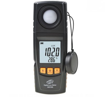 Измеритель освещенности люксметр + термометр, USB 200000 Lux BENETECH GM1020 GM1020 фото