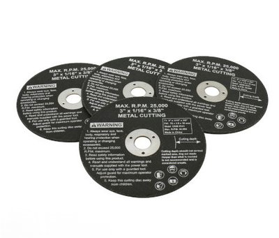 Отрезной диск по металлу для пневмоболгарки 3" (5 шт.) AIRKRAFT ACW-001 ACW-001 фото