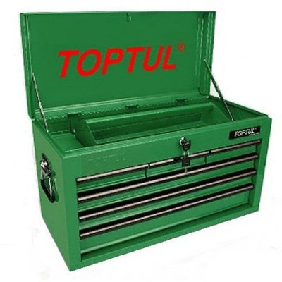 Тумба-ящик для инструмента 6 секций 660x307x378 TOPTUL TBAA0601 TBAA0601 фото